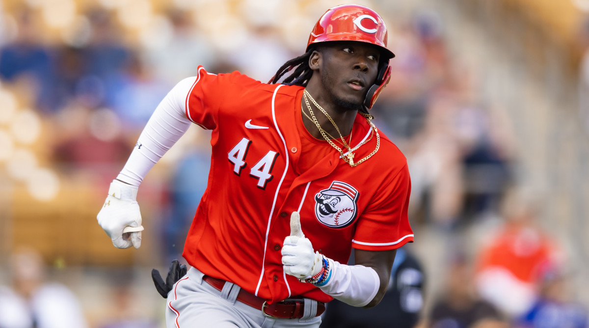 Cincinnati Reds rookie infielder Elly De La Cruz